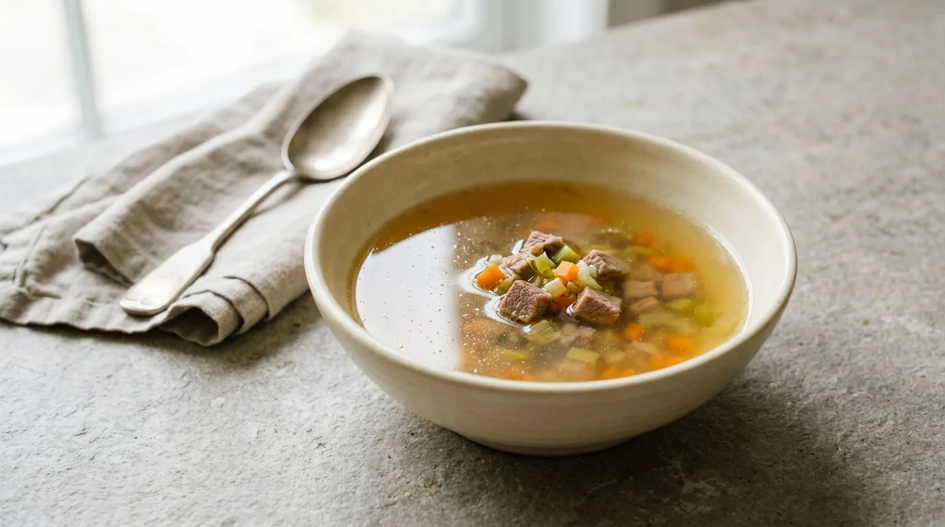 Simple Veal Consommé