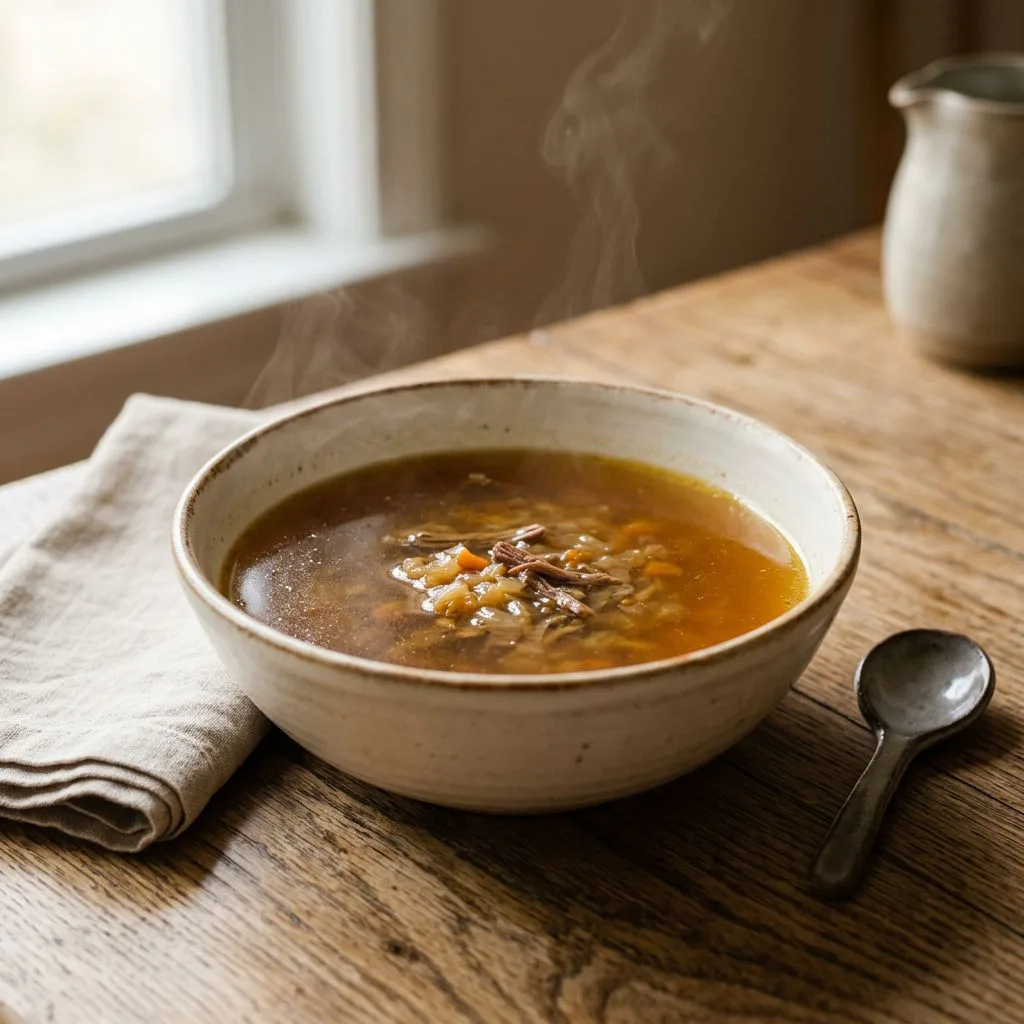 Low-Histamine Beef Broth